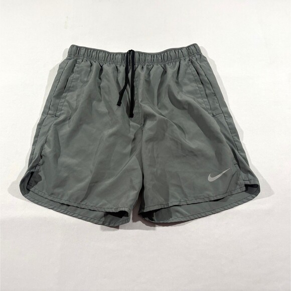 Nike Mens Dri-Fit Challenger Tennis Running Shorts Gym Grey DV9344-084 Poly Sz M - Picture 1 of 10